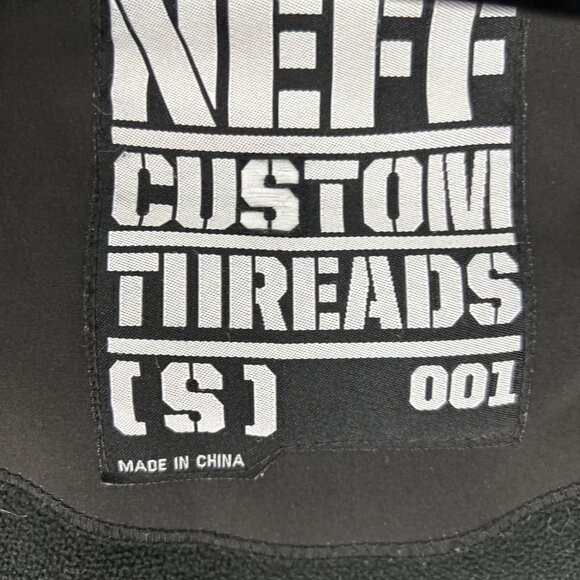 Neff Custom Threads 2011 Sarge Softshell 6000MM Snowboard Zip Jacket Small - Picture 7 of 9